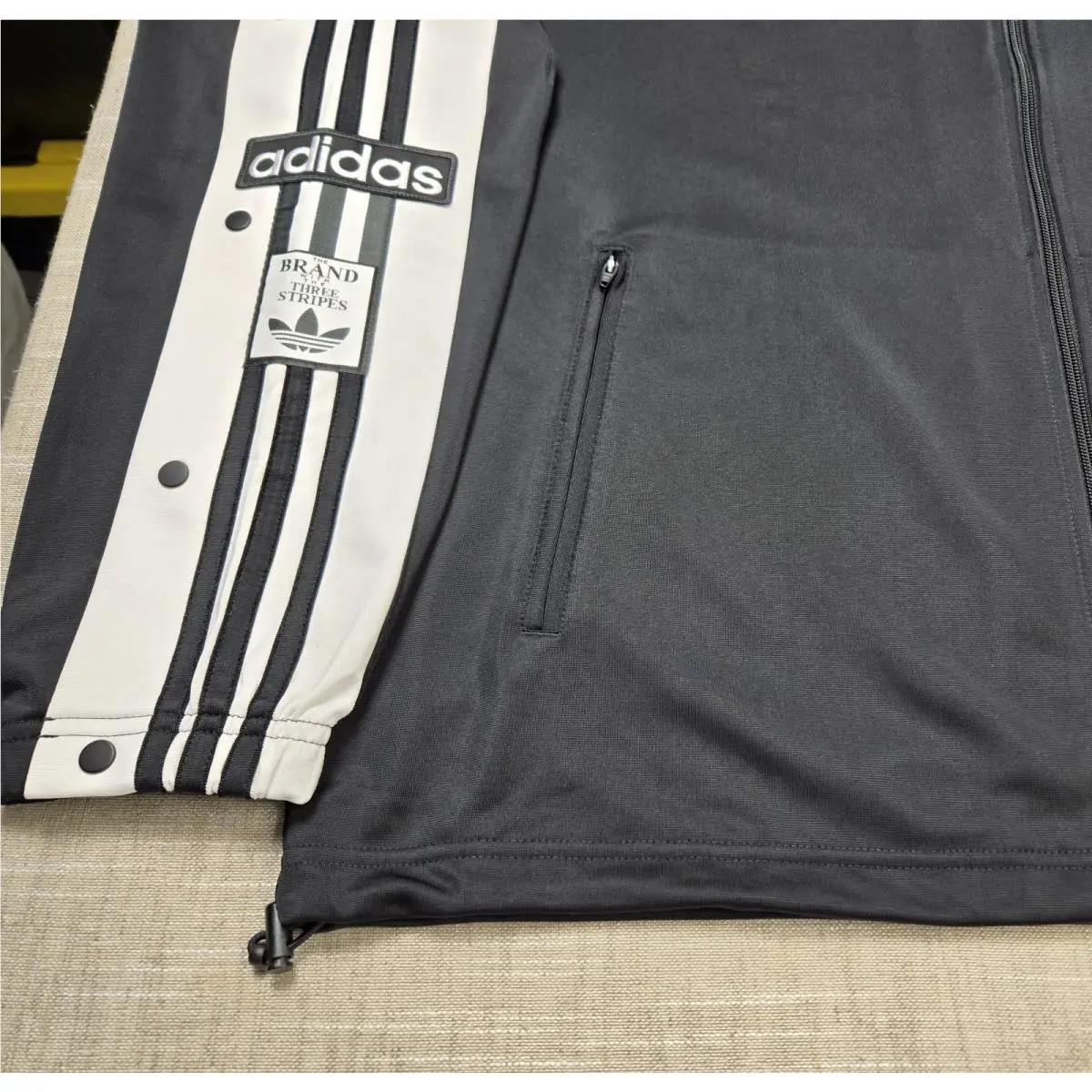 Adidas clothing - Adidas Adilenium 2 Megabreak - Adilenium Megabreak - JN0810 - Black White 2