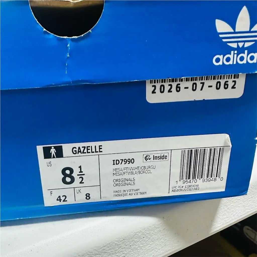 Adidas shoes - Gazelle - Gazelle - ID7990 - Beige 7