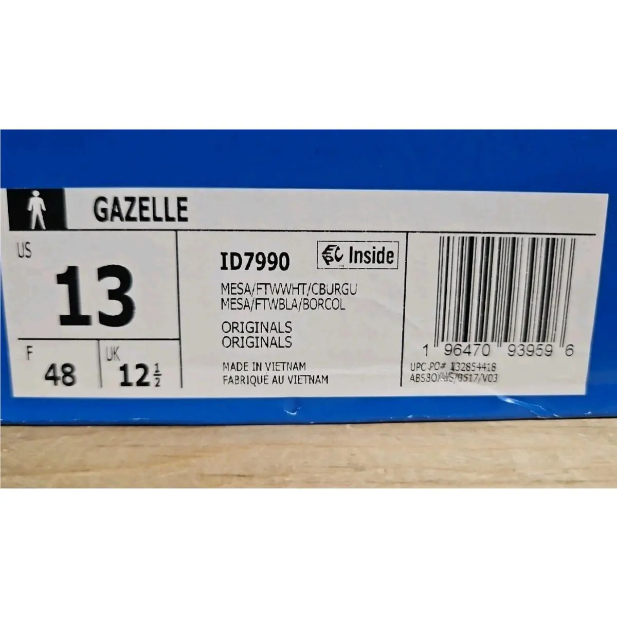 Adidas shoes - adidas Originals Gazelle - Originals Gazelle - ID7990 - Brown (UPC: 196470939596) 8