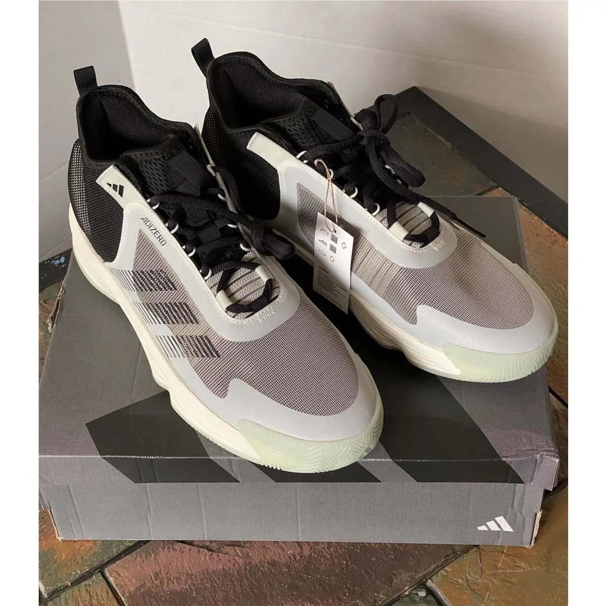 Adidas shoes - adidas Adizero - Adizero - IE9265 - White Green Black (UPC: 195749674039) 6