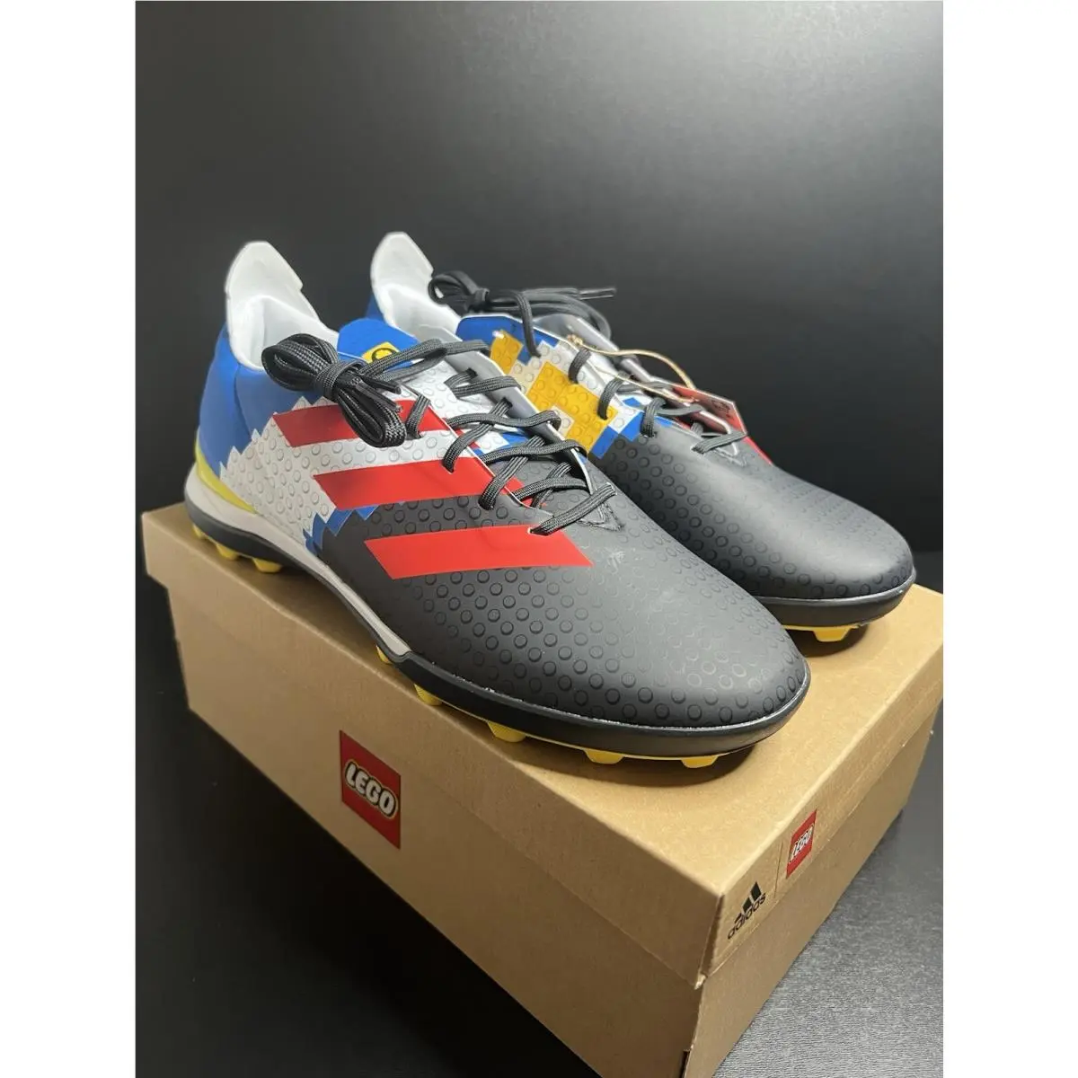 Adidas shoes - adidas Gamemode - Gamemode - GV6867 - Carbon/Red/Bright Blue, Main: Multi-Colored 3
