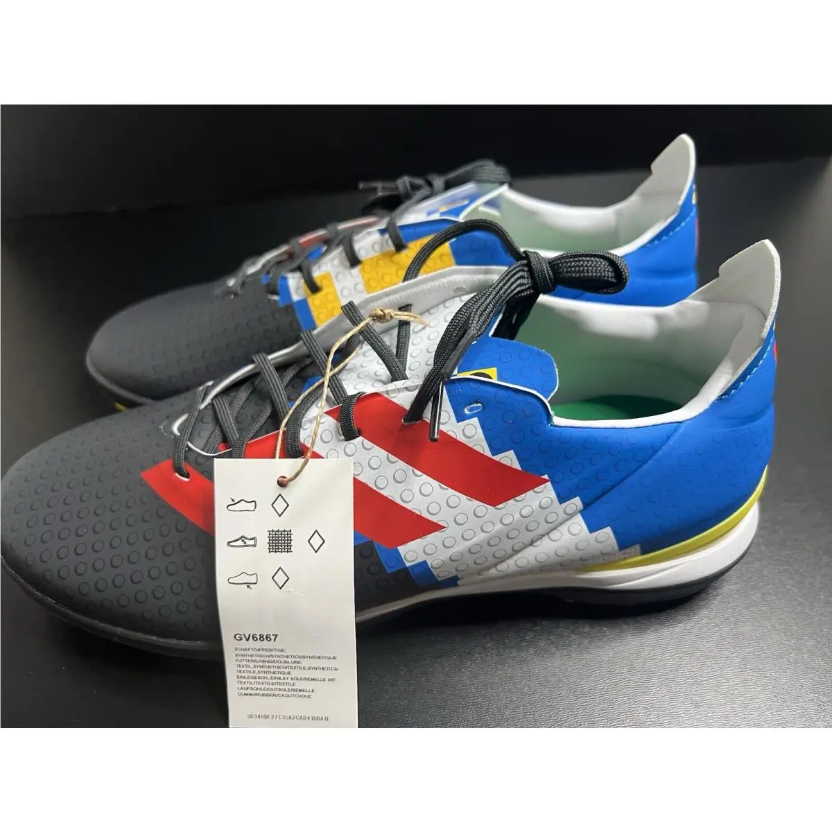 Adidas shoes - adidas Gamemode - Gamemode - GV6867 - Carbon/Red/Bright Blue, Main: Multi-Colored 5