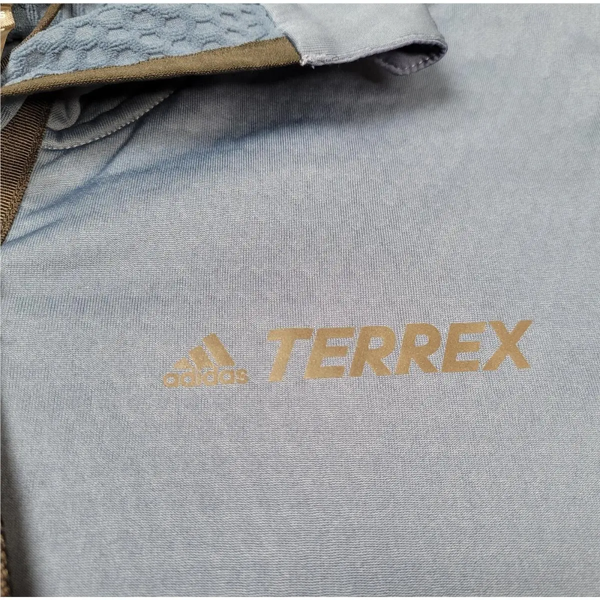 Adidas clothing - Adidas Terrex Tech Flooce - Terrex Tech Flooce - HT2008 - Blue Black 2