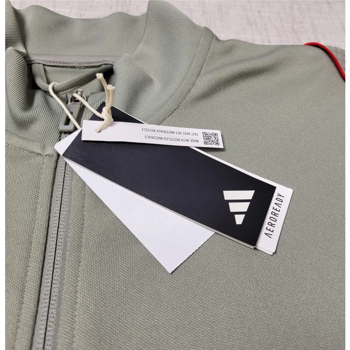 Adidas clothing - Gray Silver Red 13