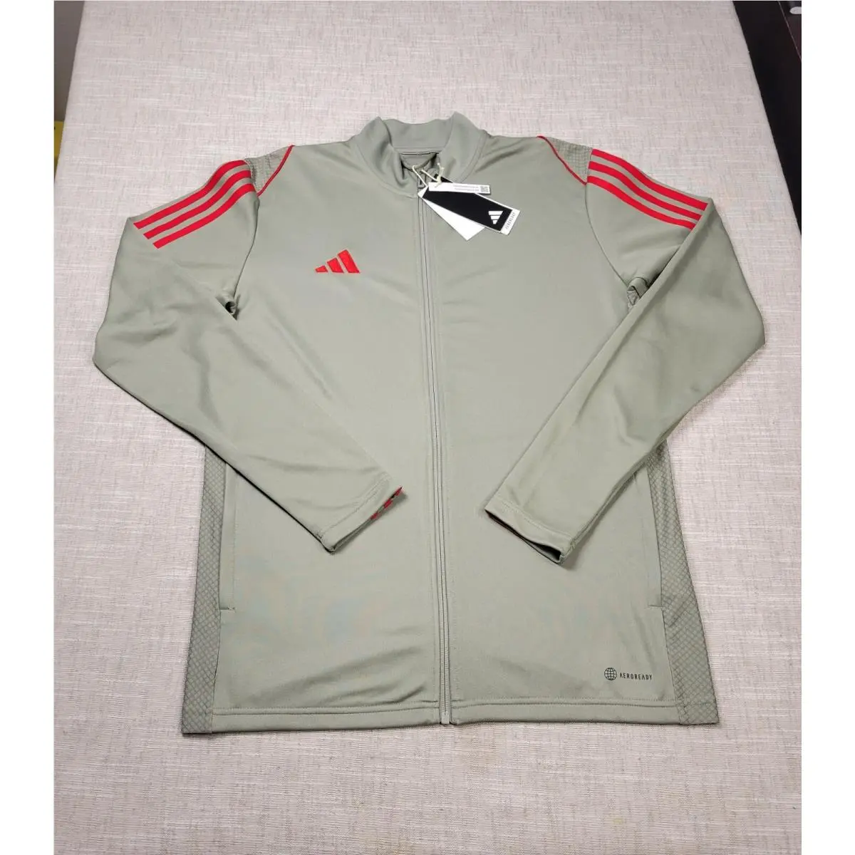 Adidas clothing - Gray Silver Red 0