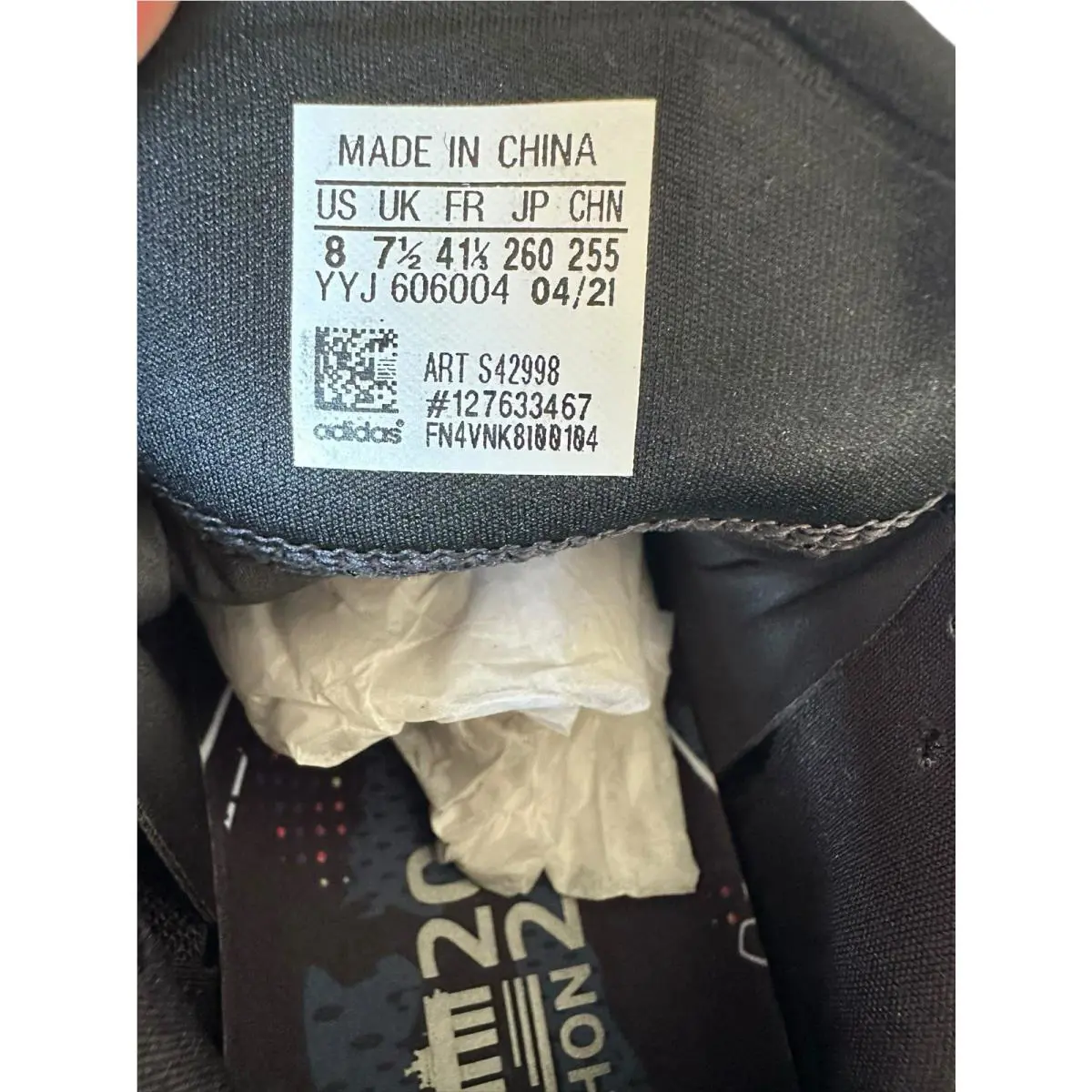 Adidas shoes - adidas Solar Boost - Solar Boost - S42998 - Black/Grey, Main: Black (UPC: 4064047261745) 8