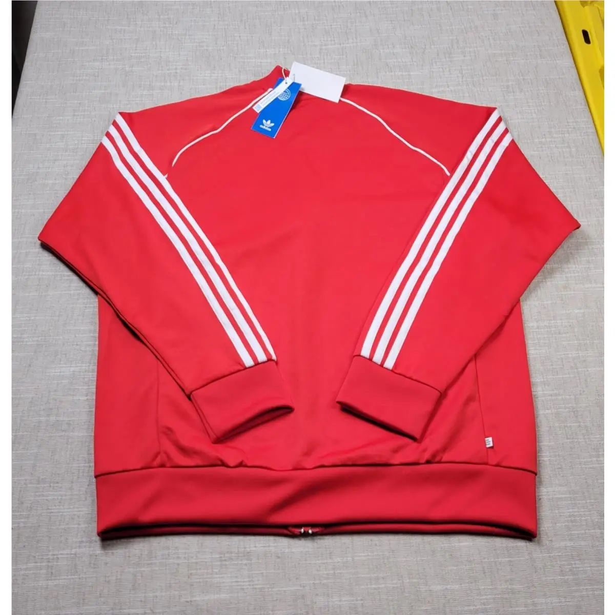 Adidas clothing - Adidas Superstar Track Jacket - Superstar Track Jacket - HF2124 - Red White 0