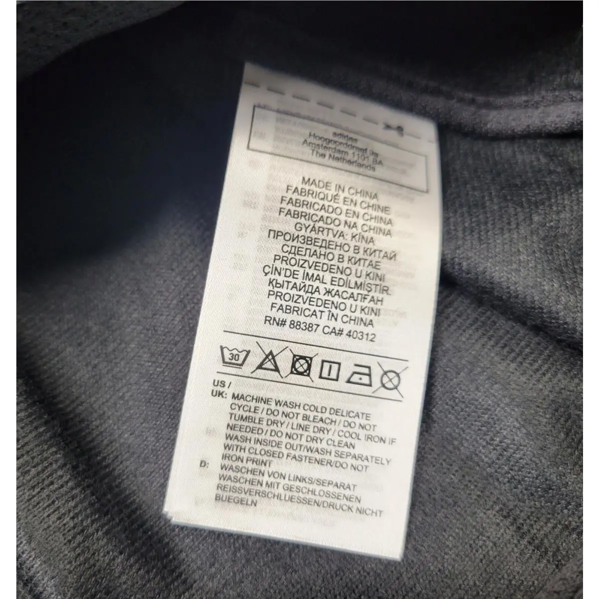Adidas clothing - Adidas X Pharrell Williams Hu - GU1368 - Black 9