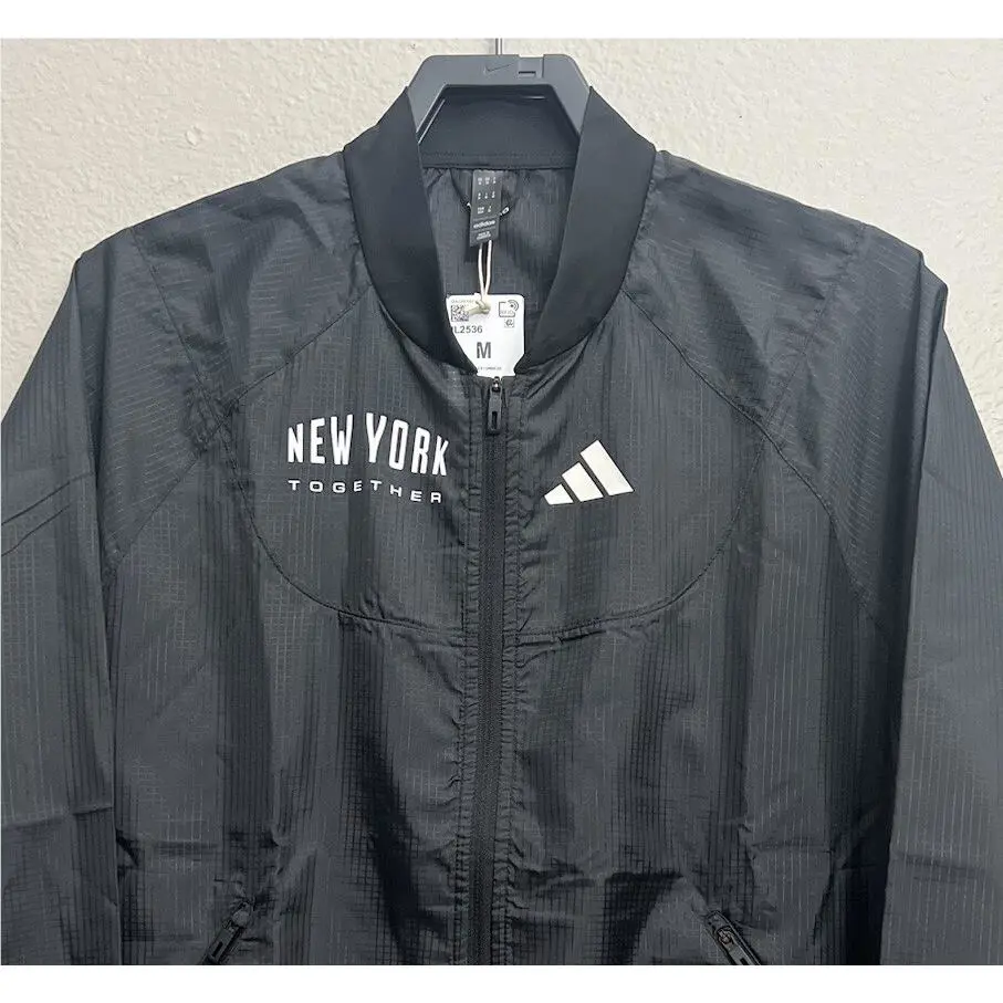 Adidas clothing - Adidas NYC New York City Running Jacket - IL2536 - Black (UPC: 196469942682) 0