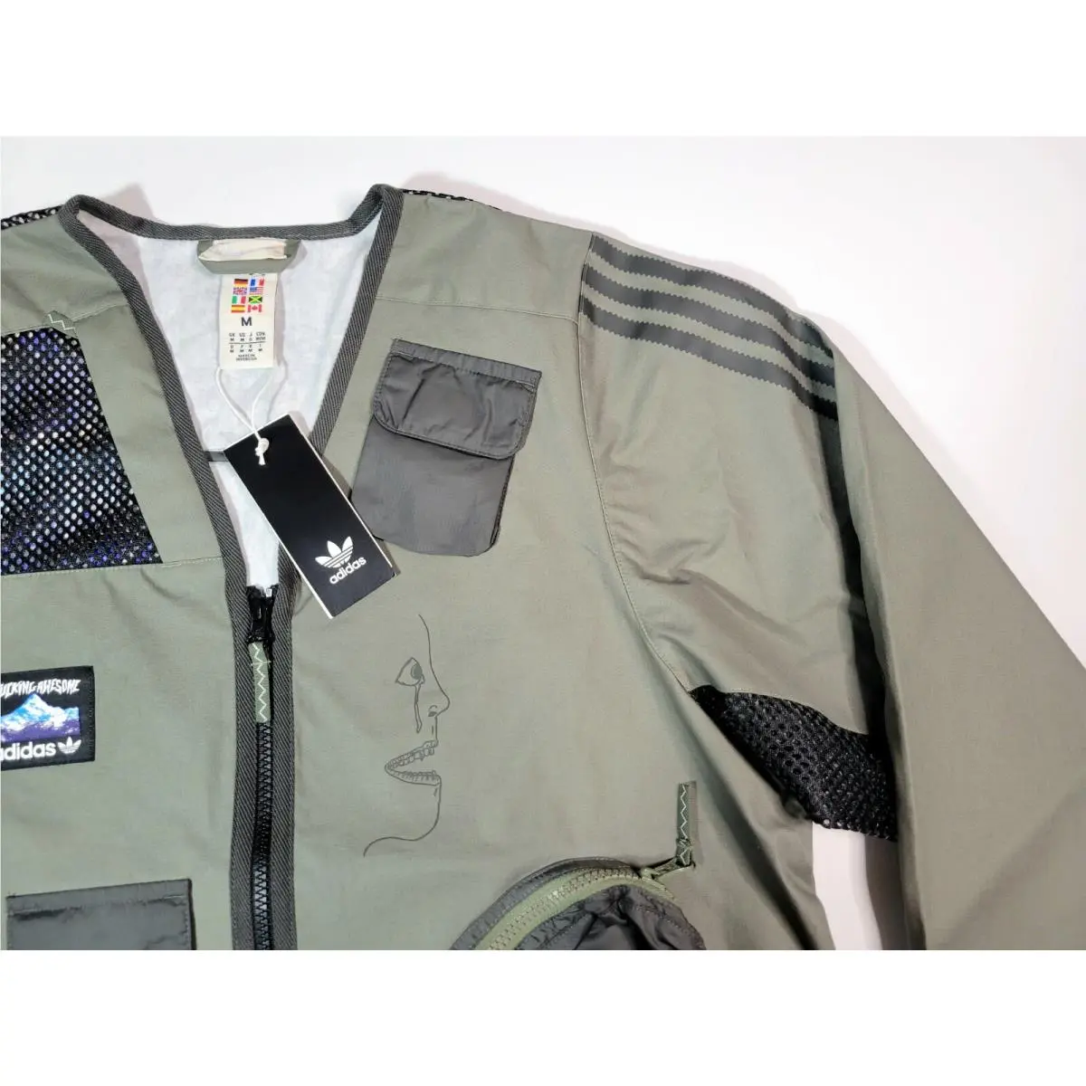 Adidas clothing - FT7946 - FT7946 - Green Black (UPC: 191977136158) 2