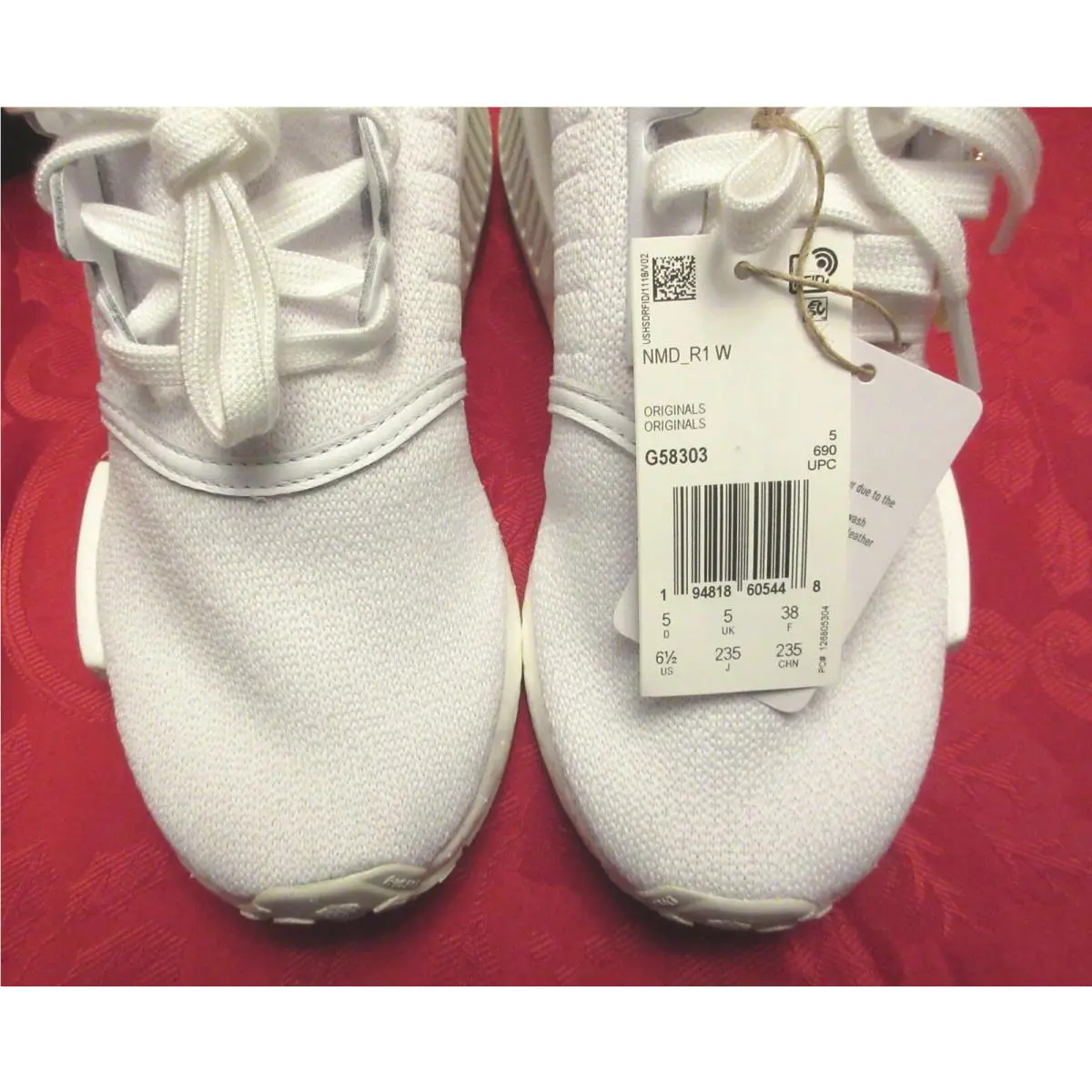 Adidas shoes - adidas NMD R1 - NMD - G58303 - White 1