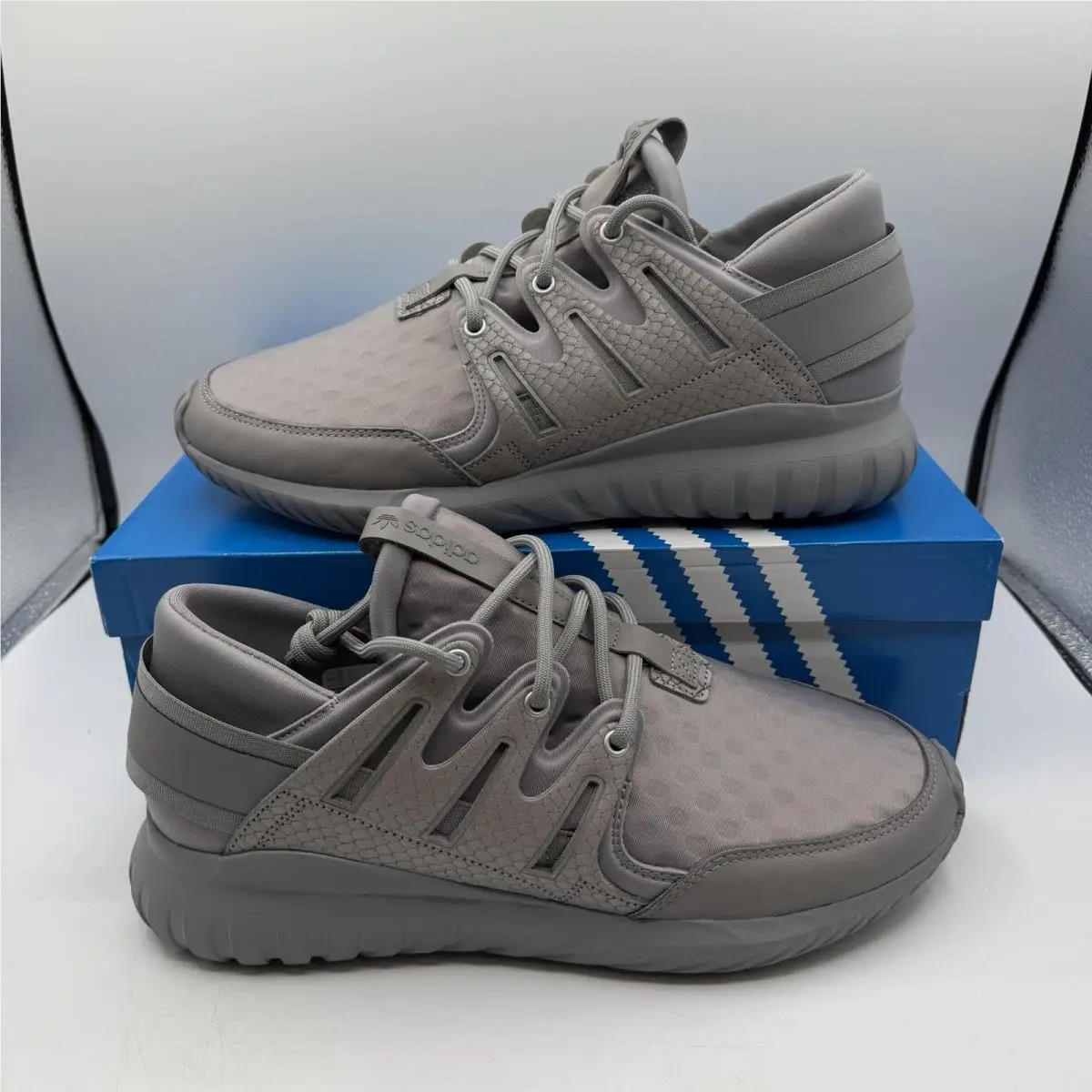 Adidas Originals Tubular Nova Mens Shoes Mens 12.5 Metallic Silver Grey S32009