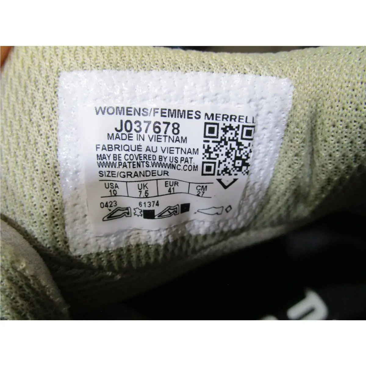 Merrell shoes - J037678 - J037678 - Olive/Khaki 4