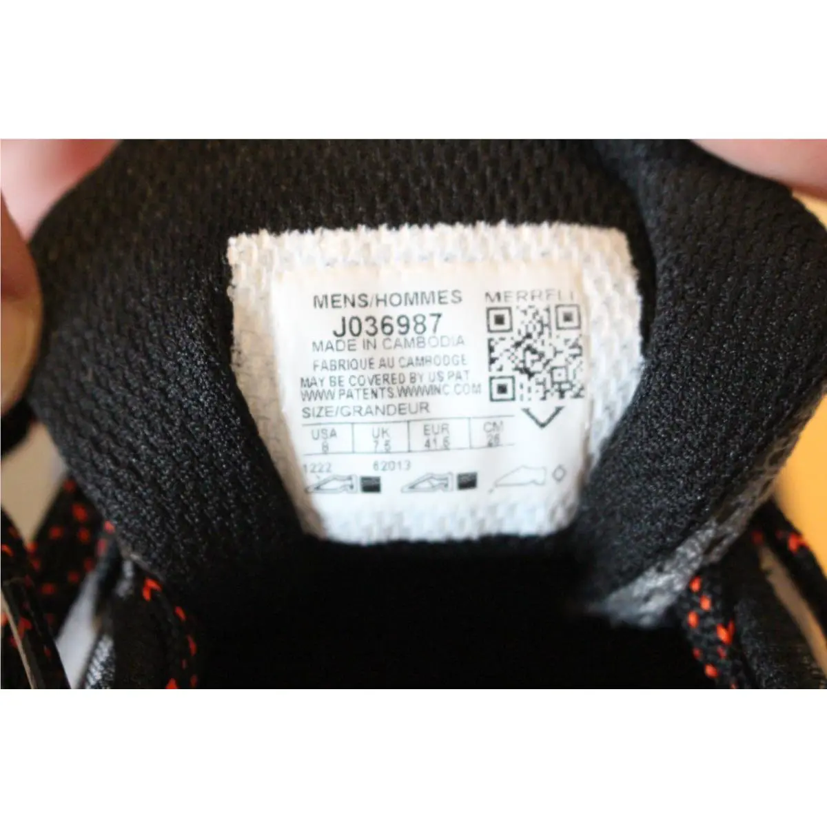 Merrell shoes - J036987 - J036987 - Gray 3