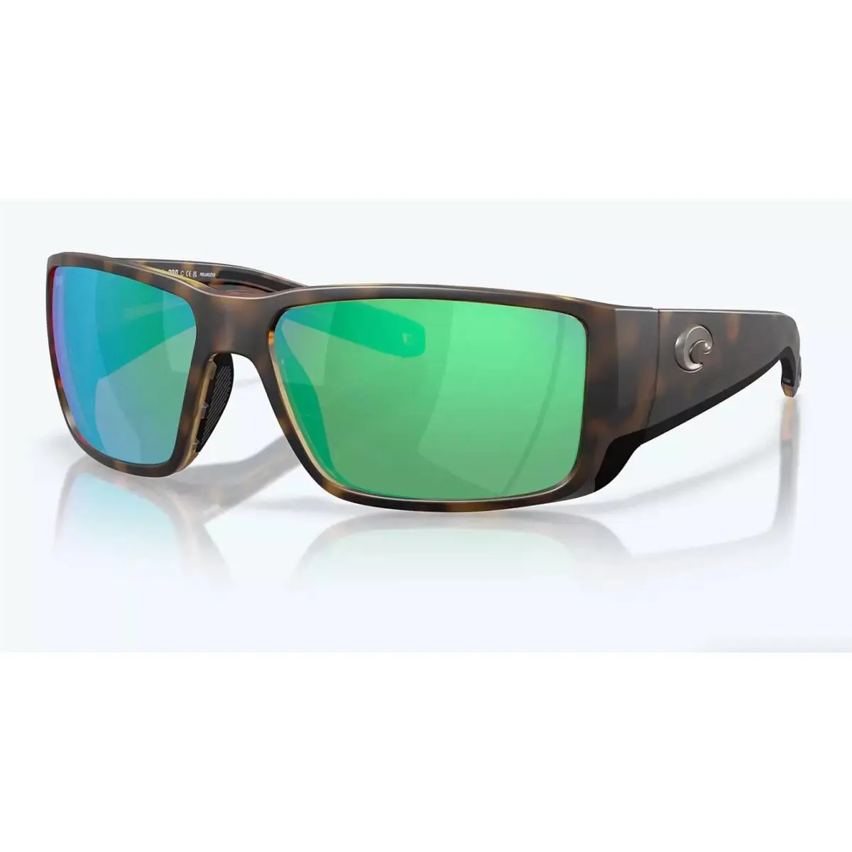 Costa Del Mar Blackfin Pro Matte Tortoise w Polarized Green Glass 580G Lens Suns