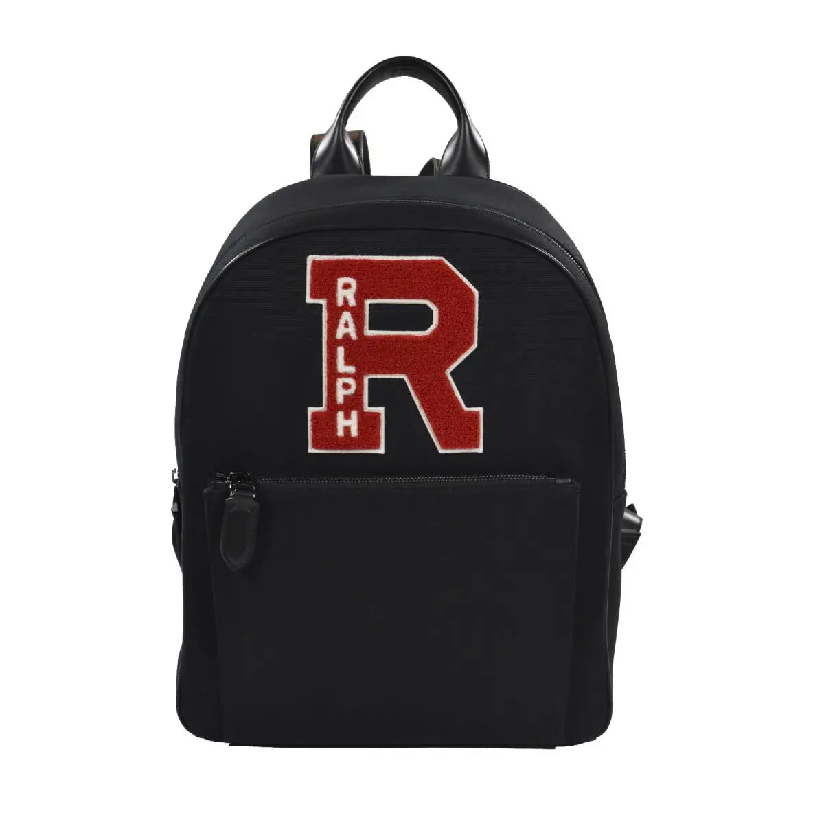 Ralph Lauren Purple Label Chenille Patch Varsity Backpack Shoulder Bag