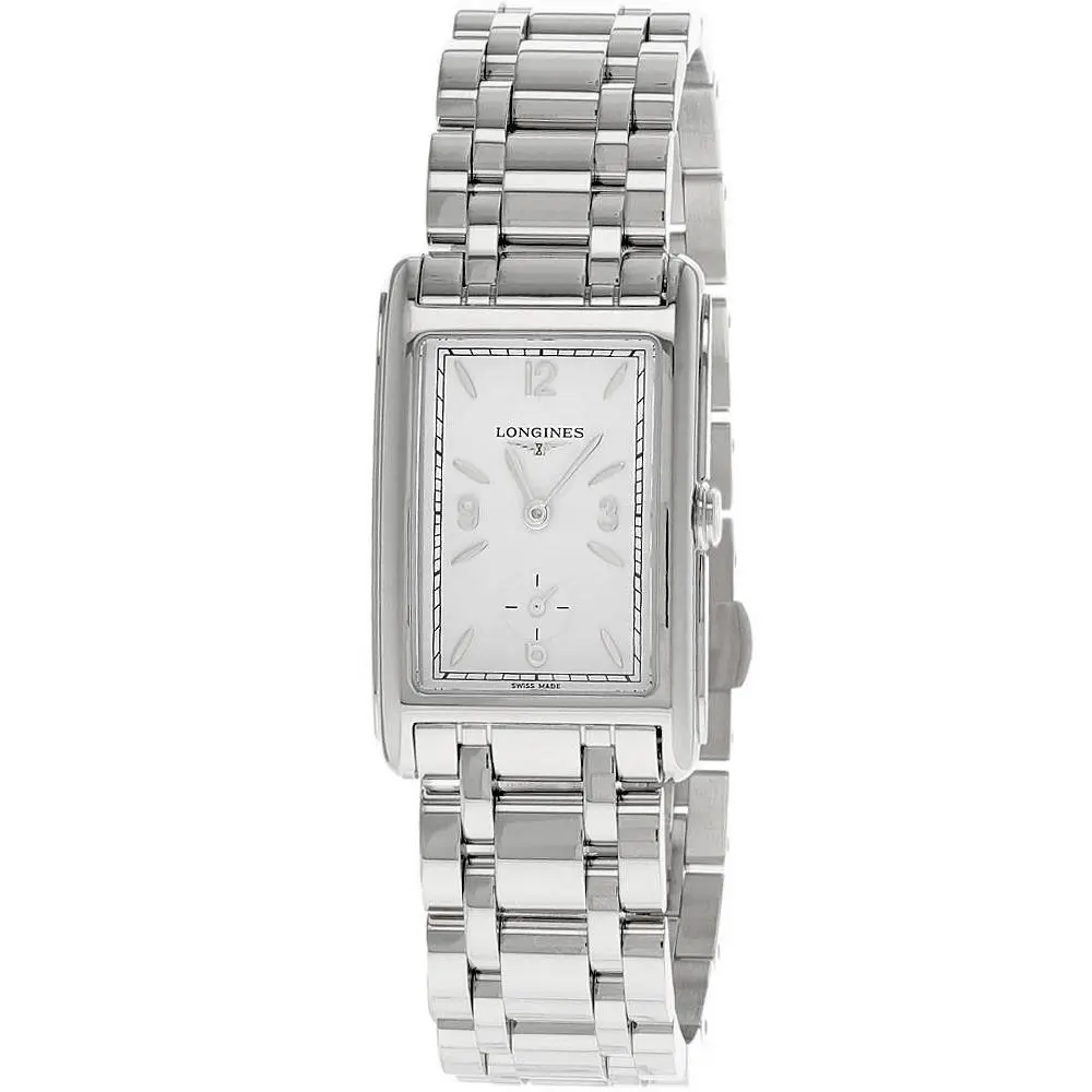 Longines Dolcevita Quartz White Dial SS Women`s Watch L5.512.4.16.6