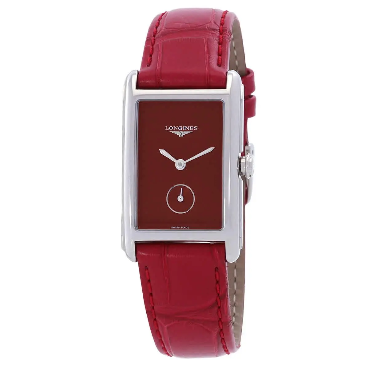 Dolce Vita Quartz Red Dial Ladies Watch L5.512.4.91.2 by Longines