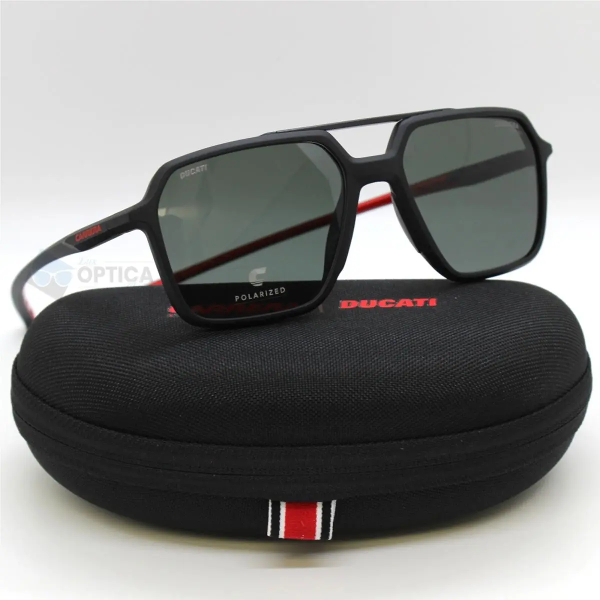 Carrera Carduc 042/S Ducati Polarized Sunglasses Matte Black-55mm