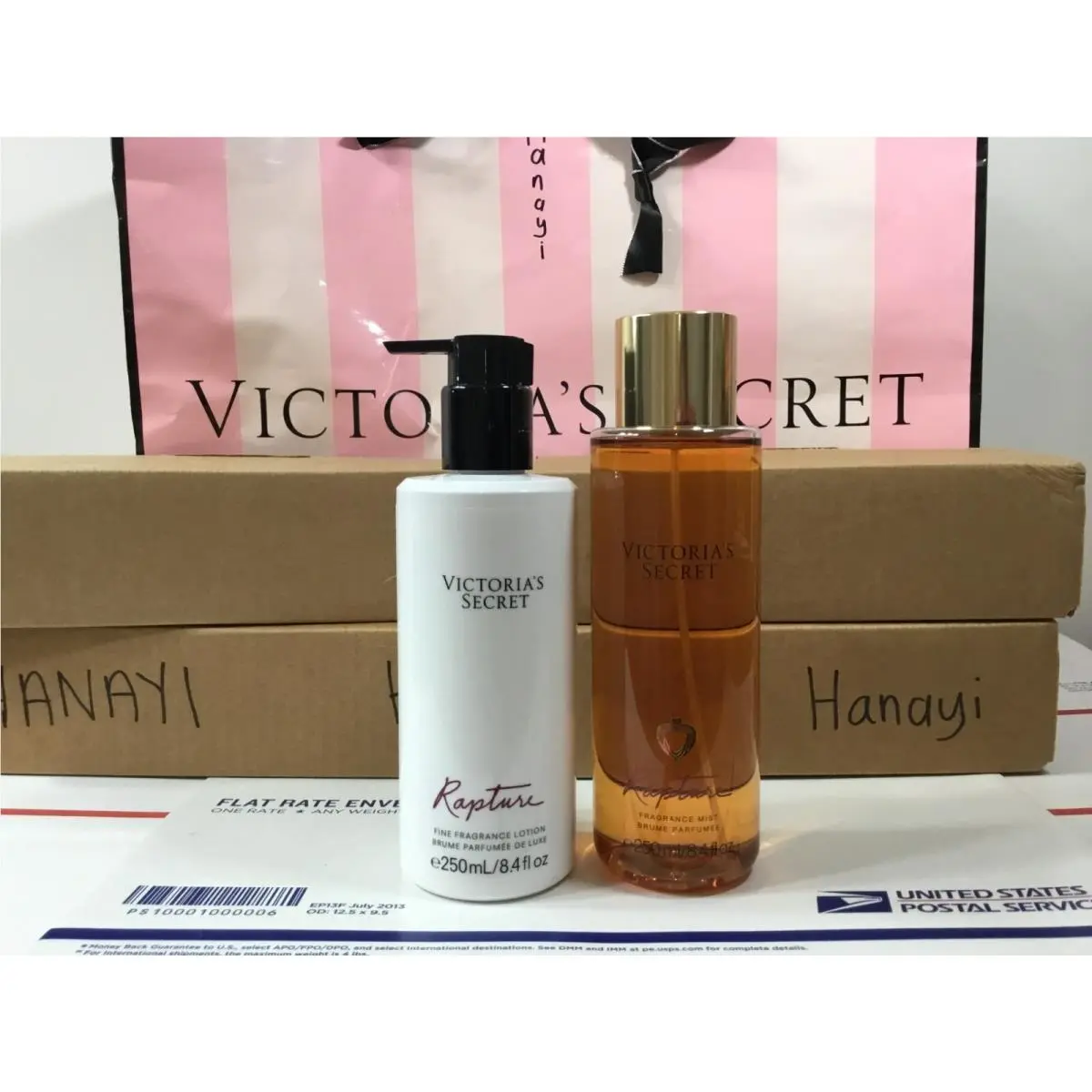 Victoria`s Secret Rapture Mist Lotion Set OF 2