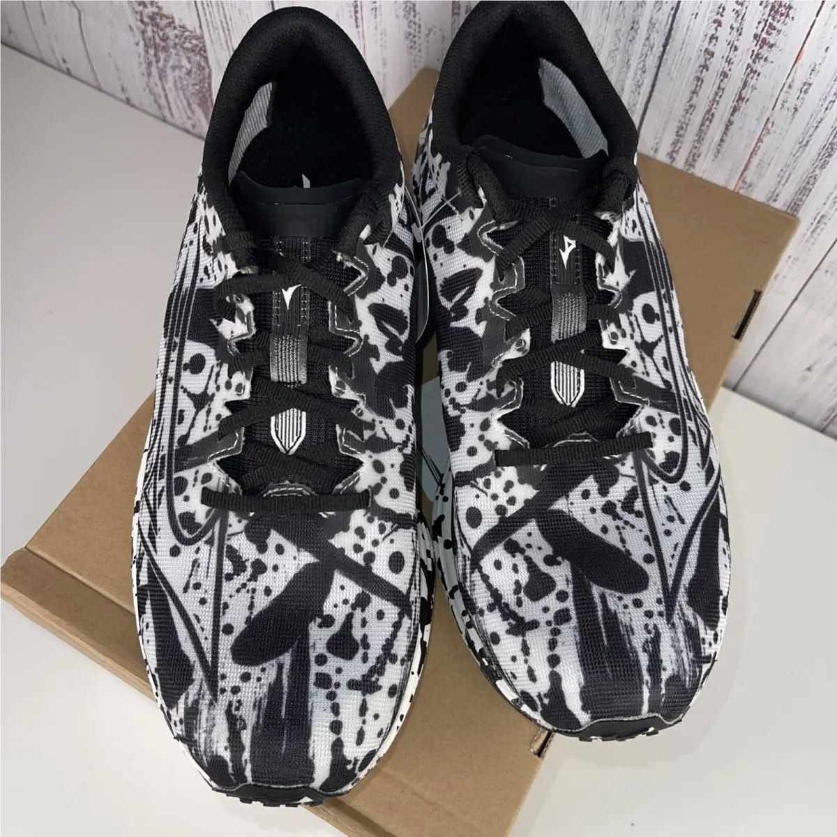 Mizuno shoes - Mizuno Wave Rebellion Flash - Wave Rebellion Flash - J1GC2336 04 - Black White 1
