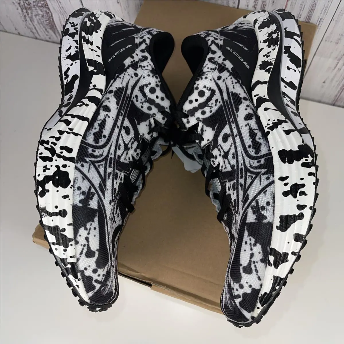 Mizuno shoes - Mizuno Wave Rebellion Flash - Wave Rebellion Flash - J1GC2336 04 - Black White 3