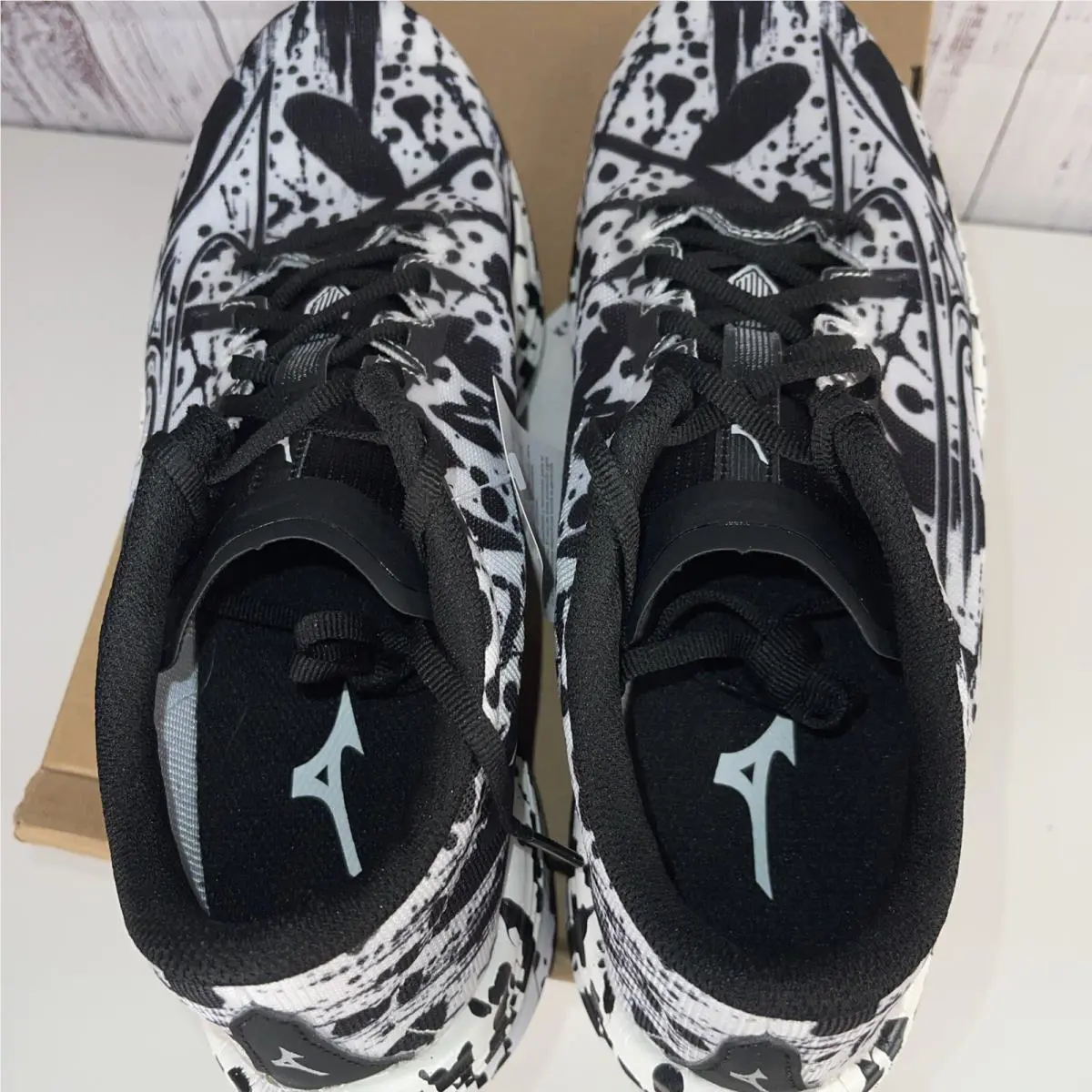 Mizuno shoes - Mizuno Wave Rebellion Flash - Wave Rebellion Flash - J1GC2336 04 - Black White 5
