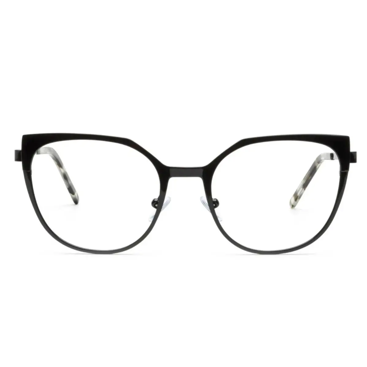 Lacoste NW 77TH Human Blockhead Black Eyeglasses Frames 51-19-143