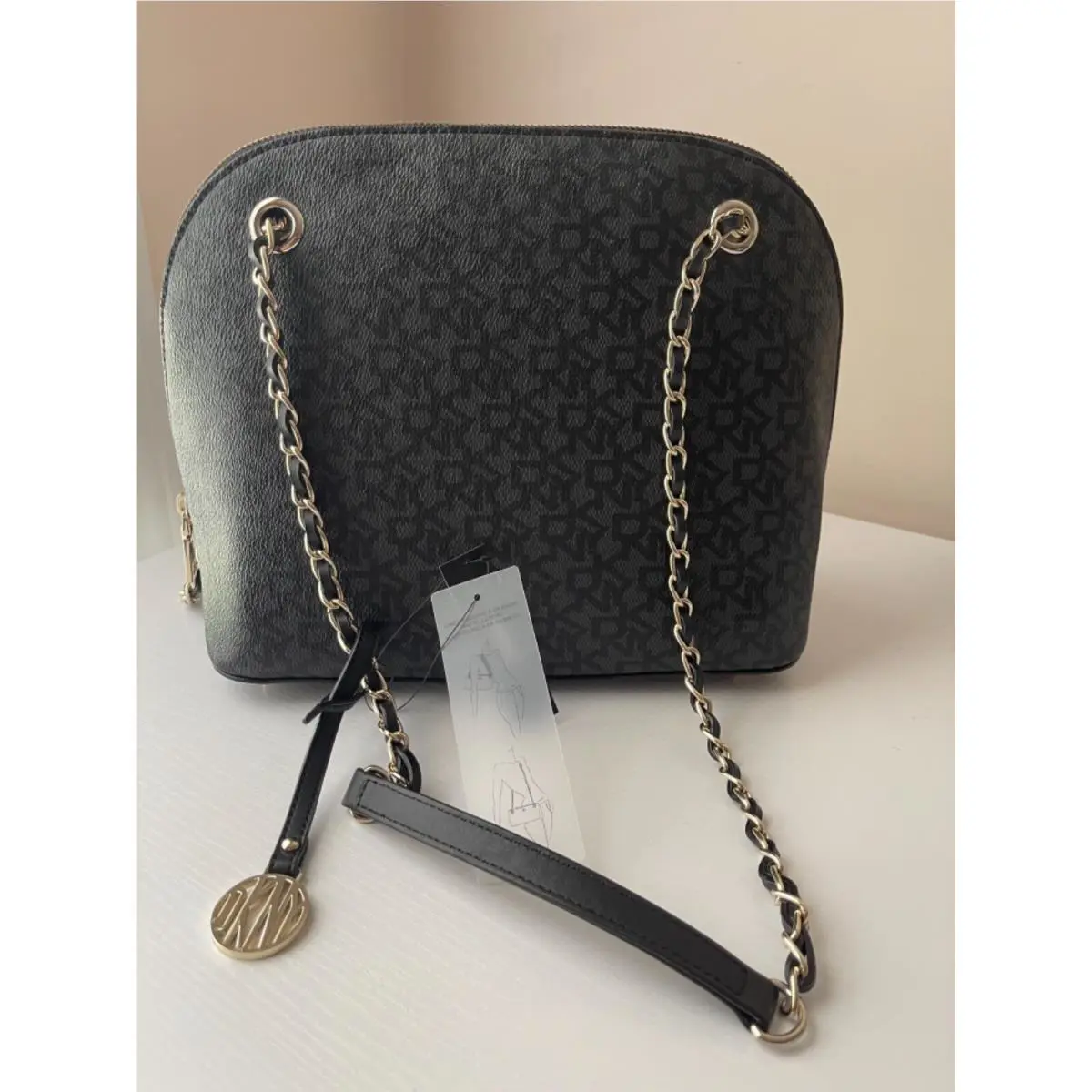 Dkny Black Heritage Coated Logo 742610103 N/s
