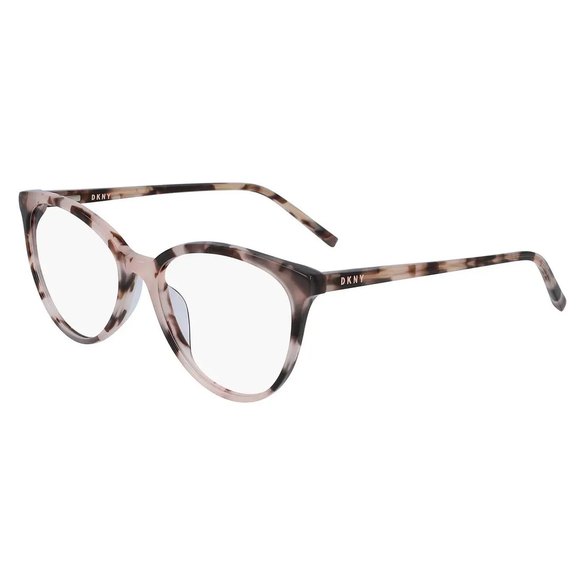 Dkny DK5003 Eyeglasses Women Blush Tortoise Cat Eye 53mm