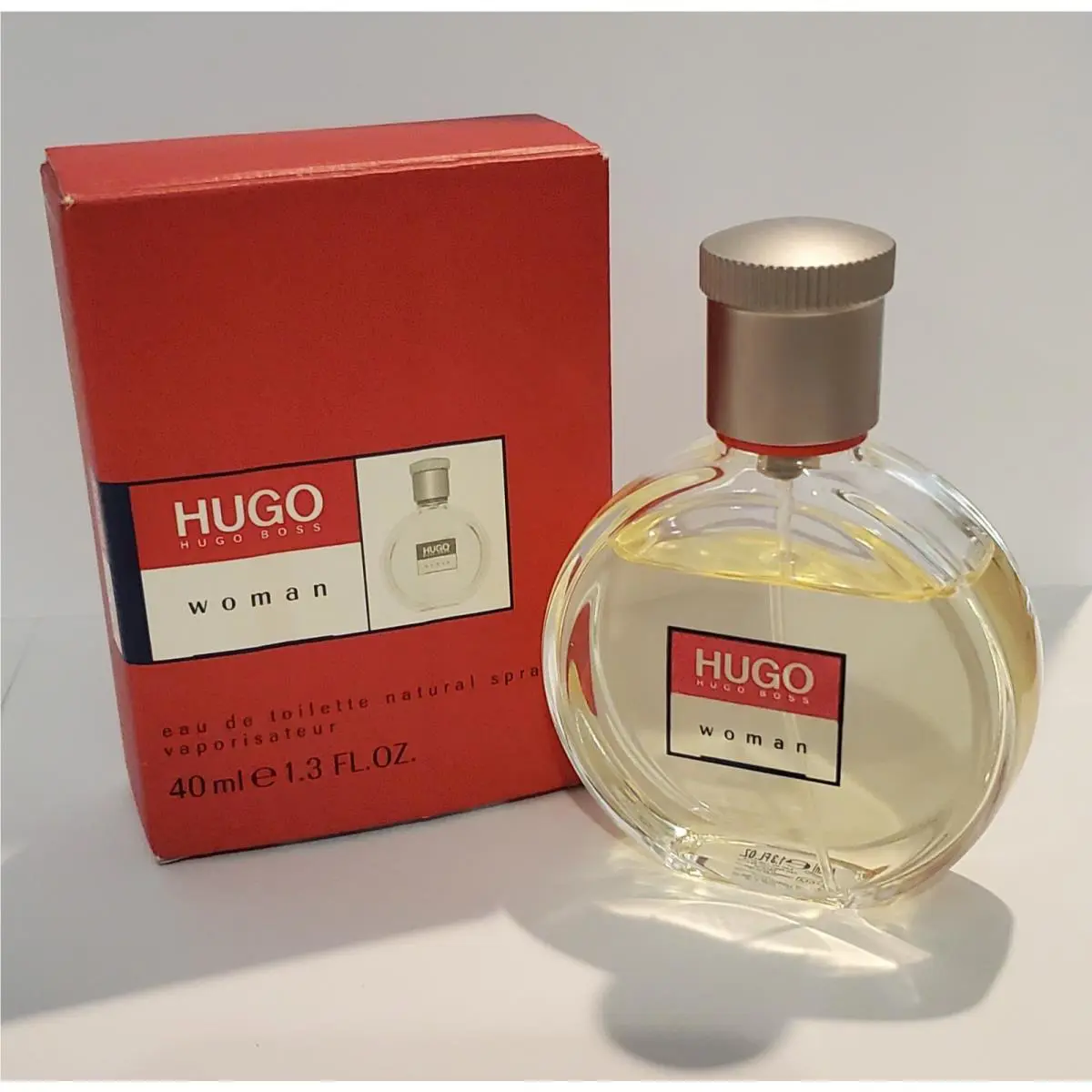 Hugo Boss Woman 1.3 oz Edt Spray Vintage Open Imperfect Box