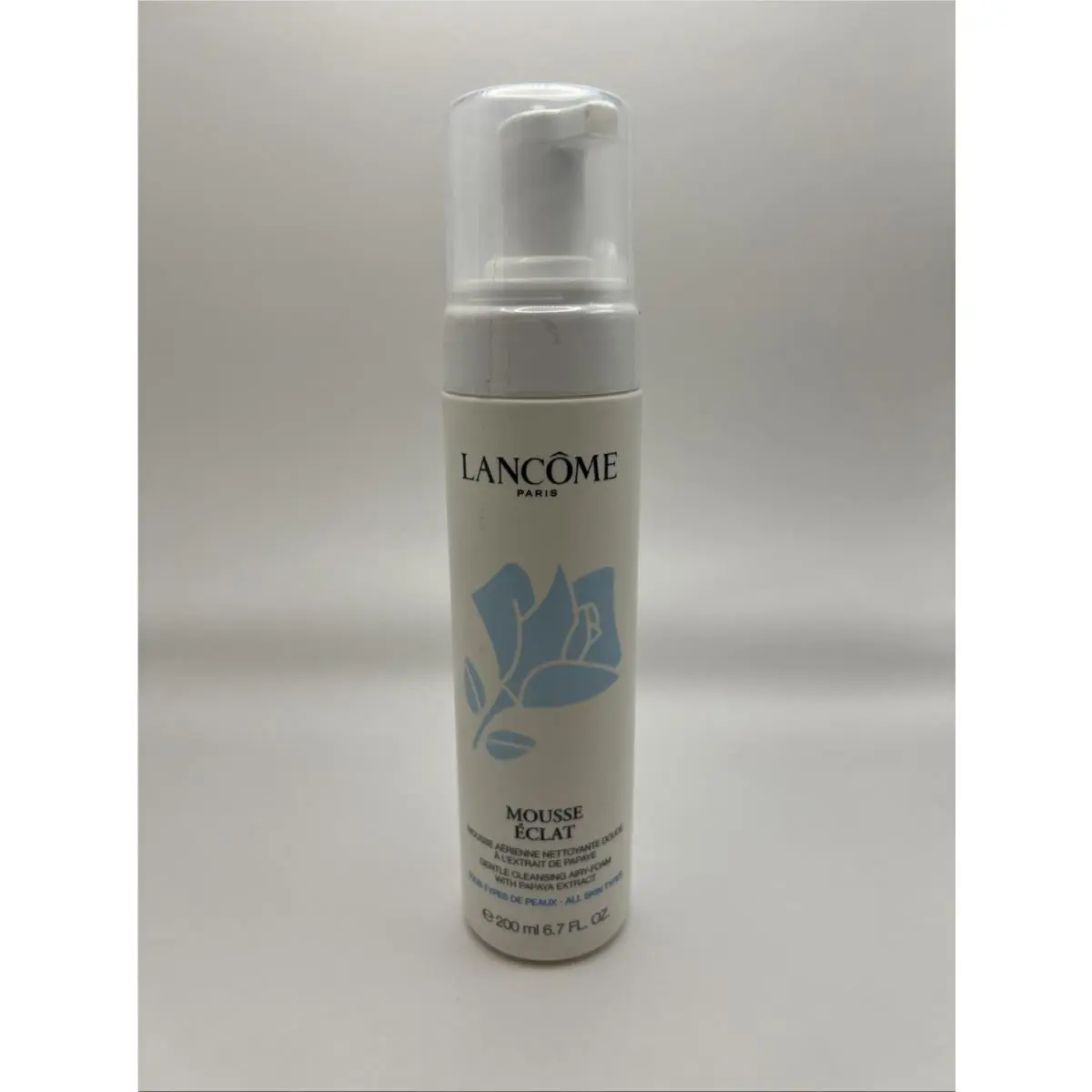 Lancome Mousse Eclat Gentle Cleansing Airy Foam with Papaya 6.7oz / 200ml