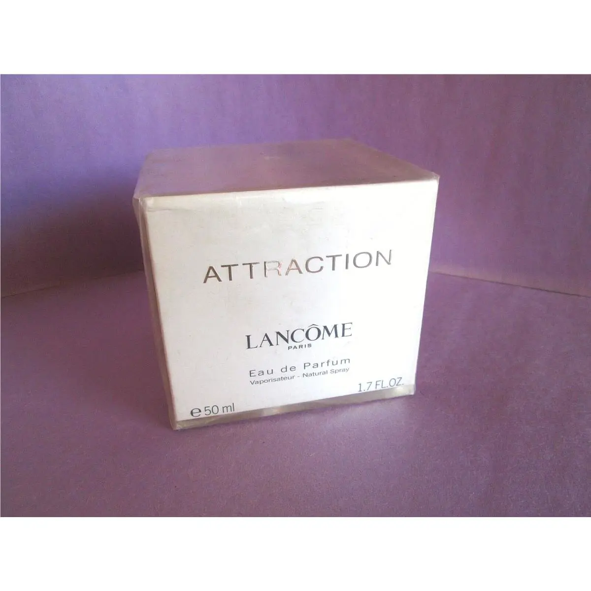 Attraction in Lancome Vintage Eau de Parfum Spray 1.7 oz 50 ml Box