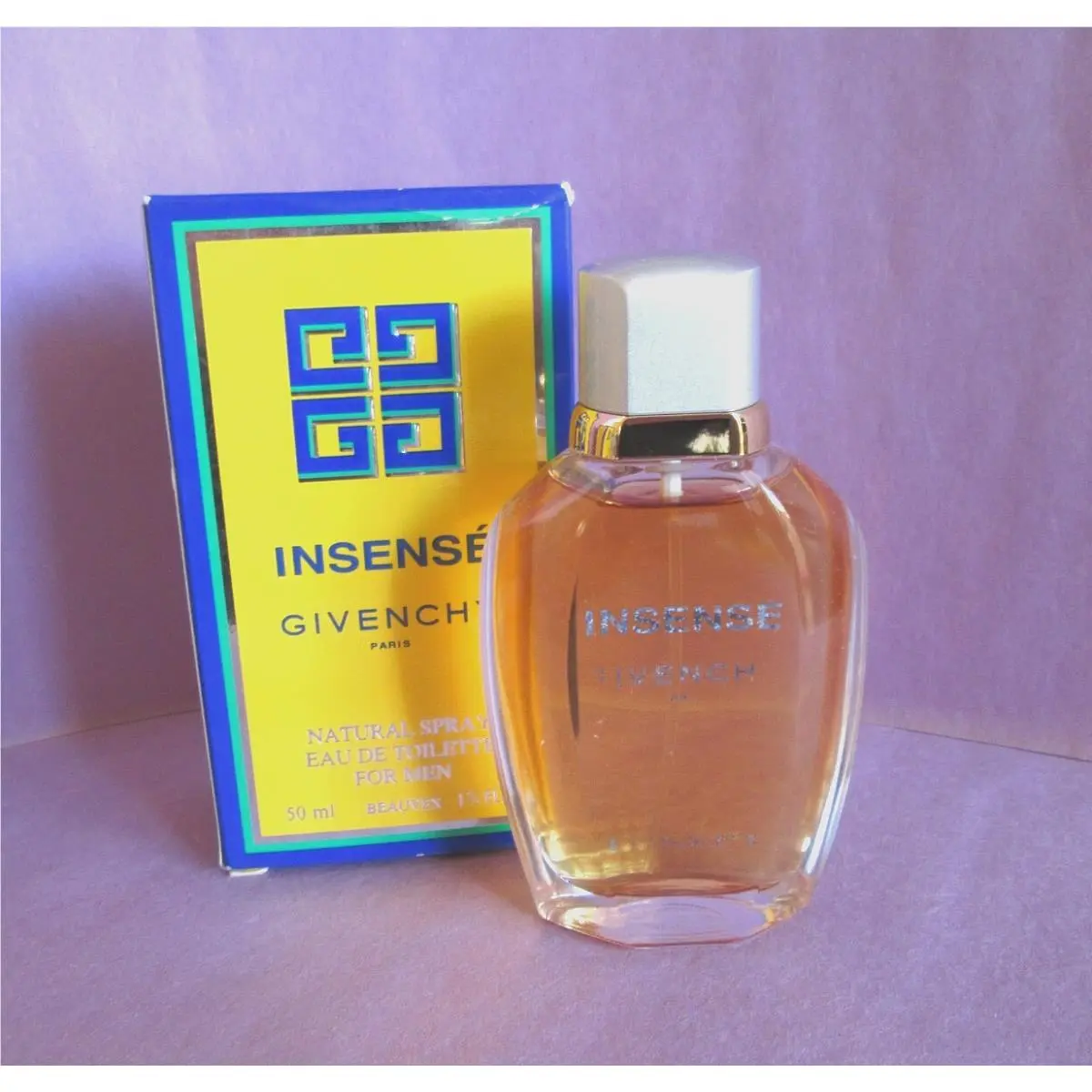 Insense Givenchy Vintage Eau de Toilette Spray For Men Pour Homme 50 ml 1 2/3 oz