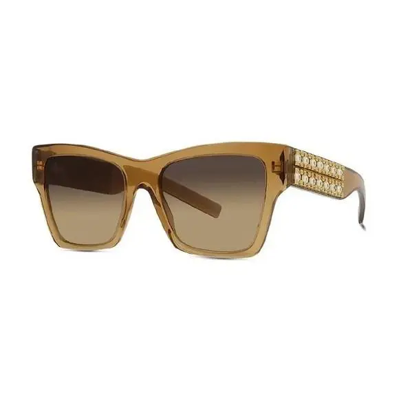 Givenchy GV40076I 57B Transparent Beige/brown Gradient Sunglasses