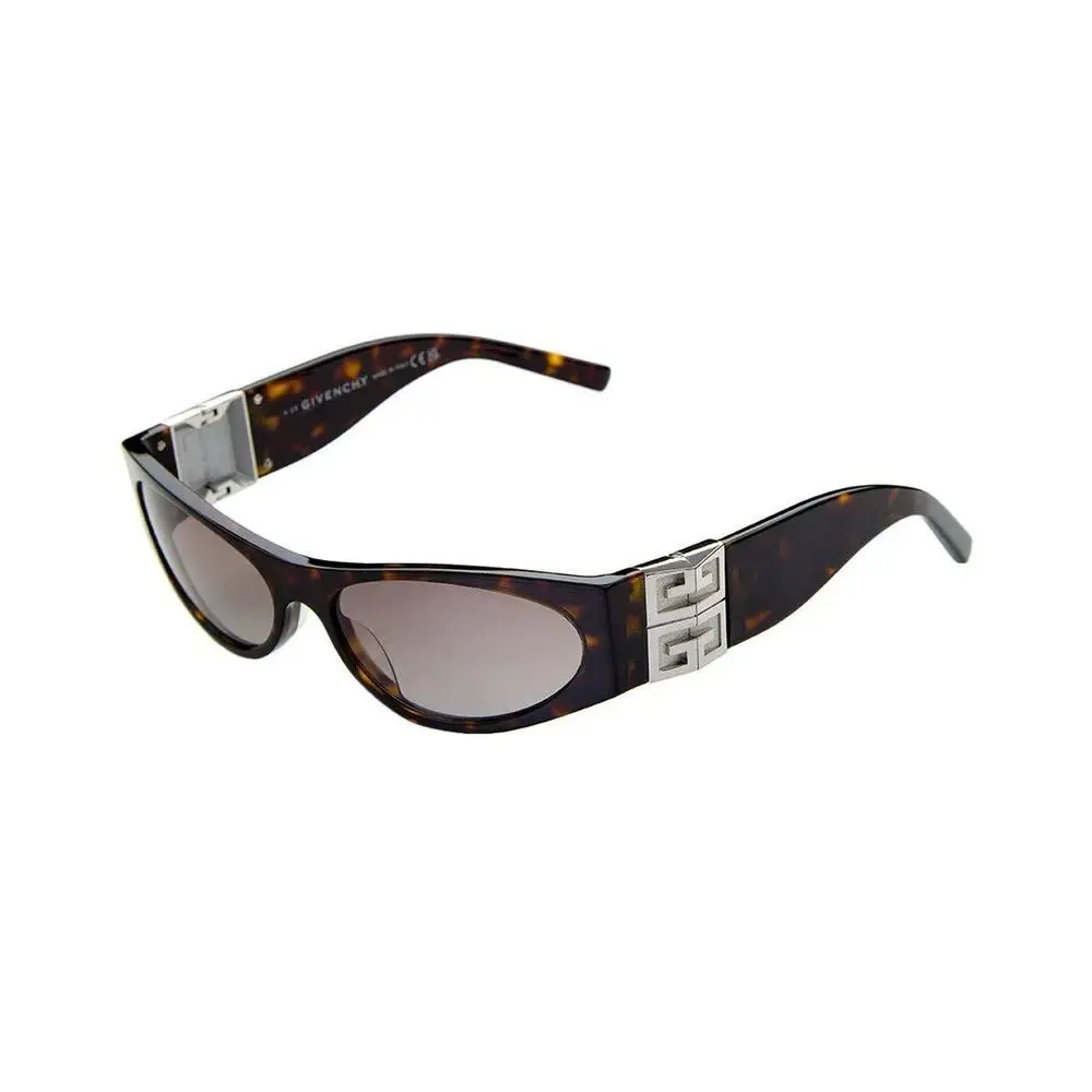 Givenchy GV40055I 52F Shiny Dark Havana/brown Sunglasses 58-16-125