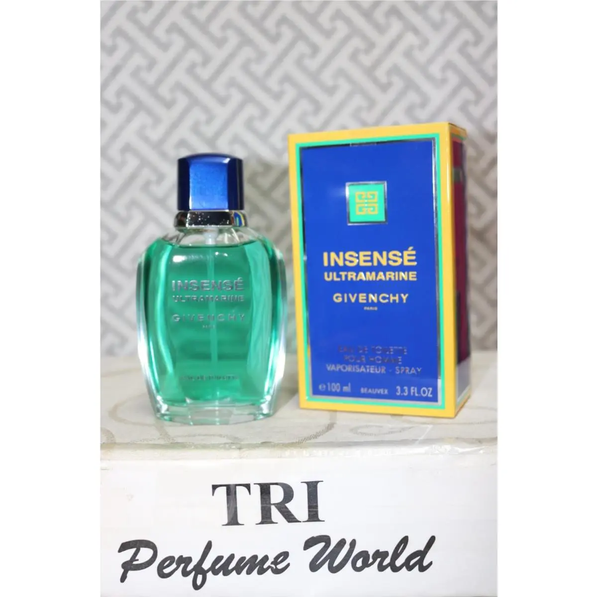 Insense Ultramarine Givenchy Eau de Toilette Edt Men Spray 3.3 Fl. oz