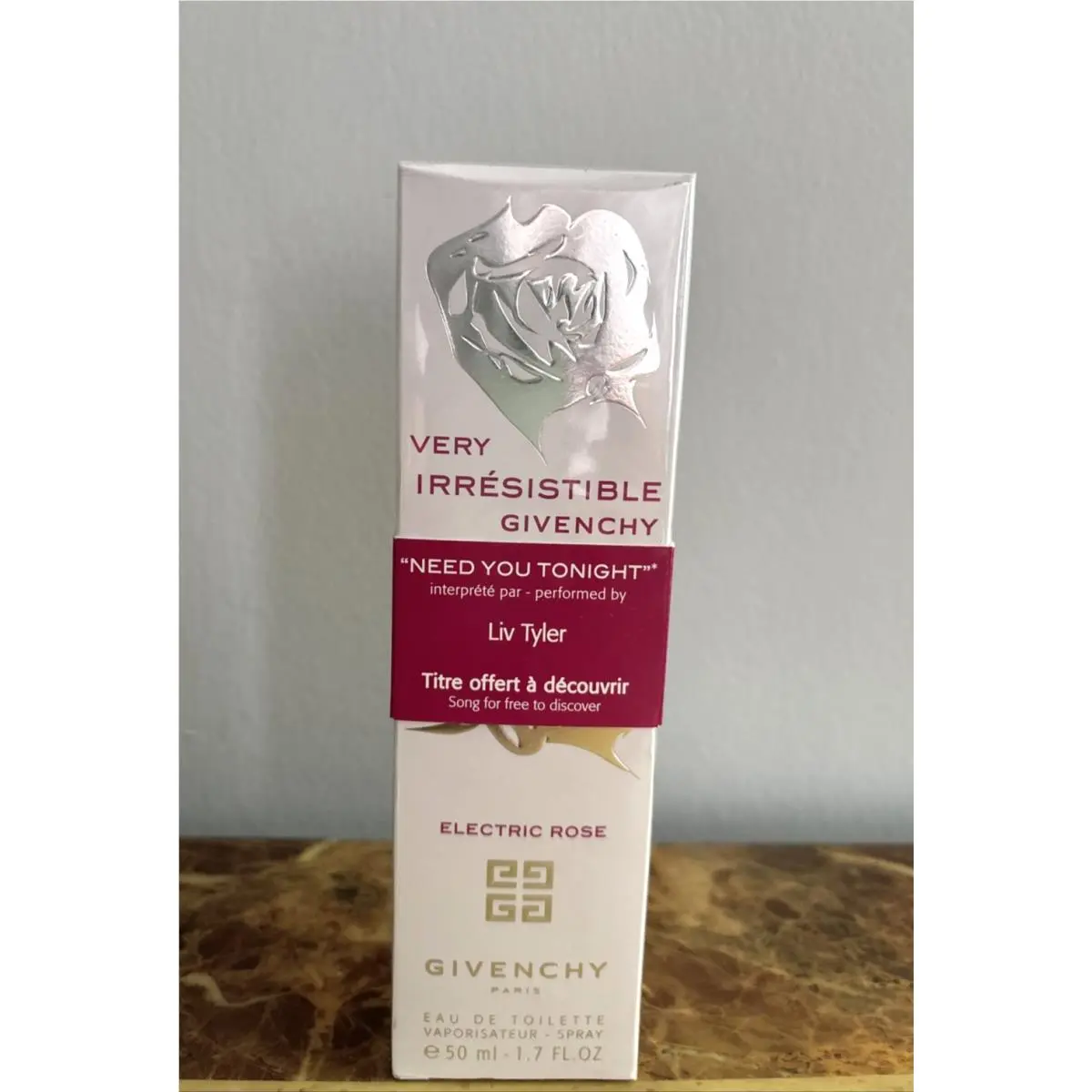 Vintage 2012 Very Irresistible Electric Rose by Givenchy 1.7 oz Edt Spray Women