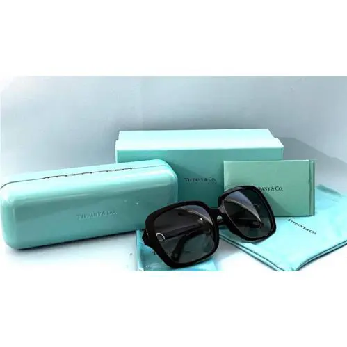 Tiffany Co TF4110 8003/3C Square Brown Sunglasses 322
