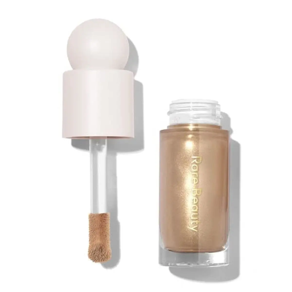 Rare Beauty Silky Liquid Highlighter 0.5 Fl Oz Bronze Gold White Face Shaping Makeup