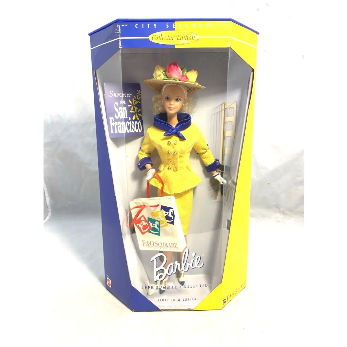 Barbie Summer in San Francisco City Seasons Collector Edition Mattel 1997 Nrfb