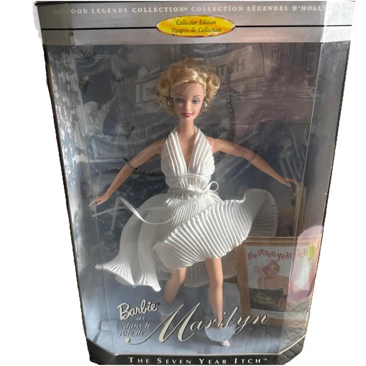 Barbie as Marilyn Monroe The 7 Year Itch Doll 1997 Mattel Collector