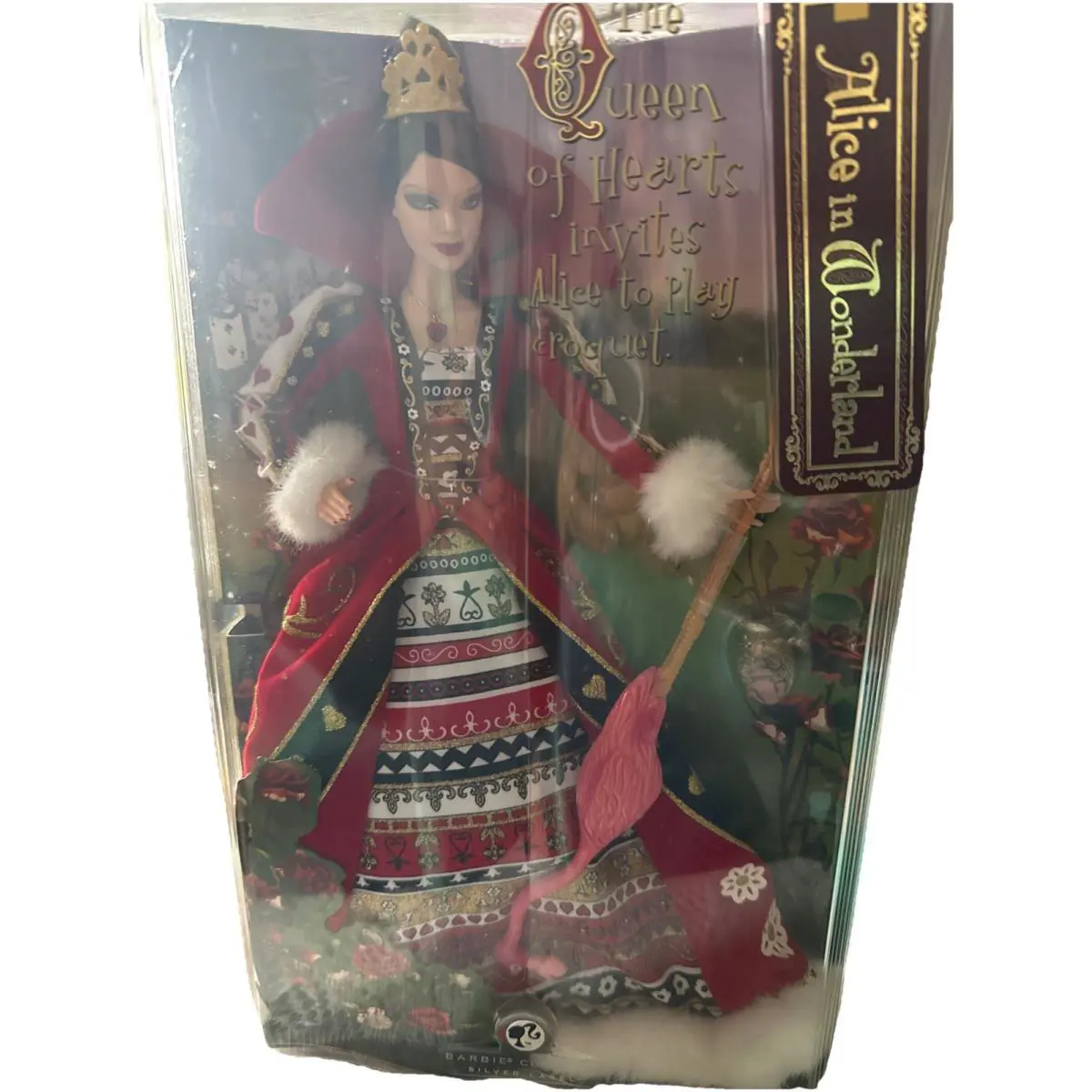 2007 Alice In Wonderland- Queen Of Hearts- Barbie Collector- Silver Label