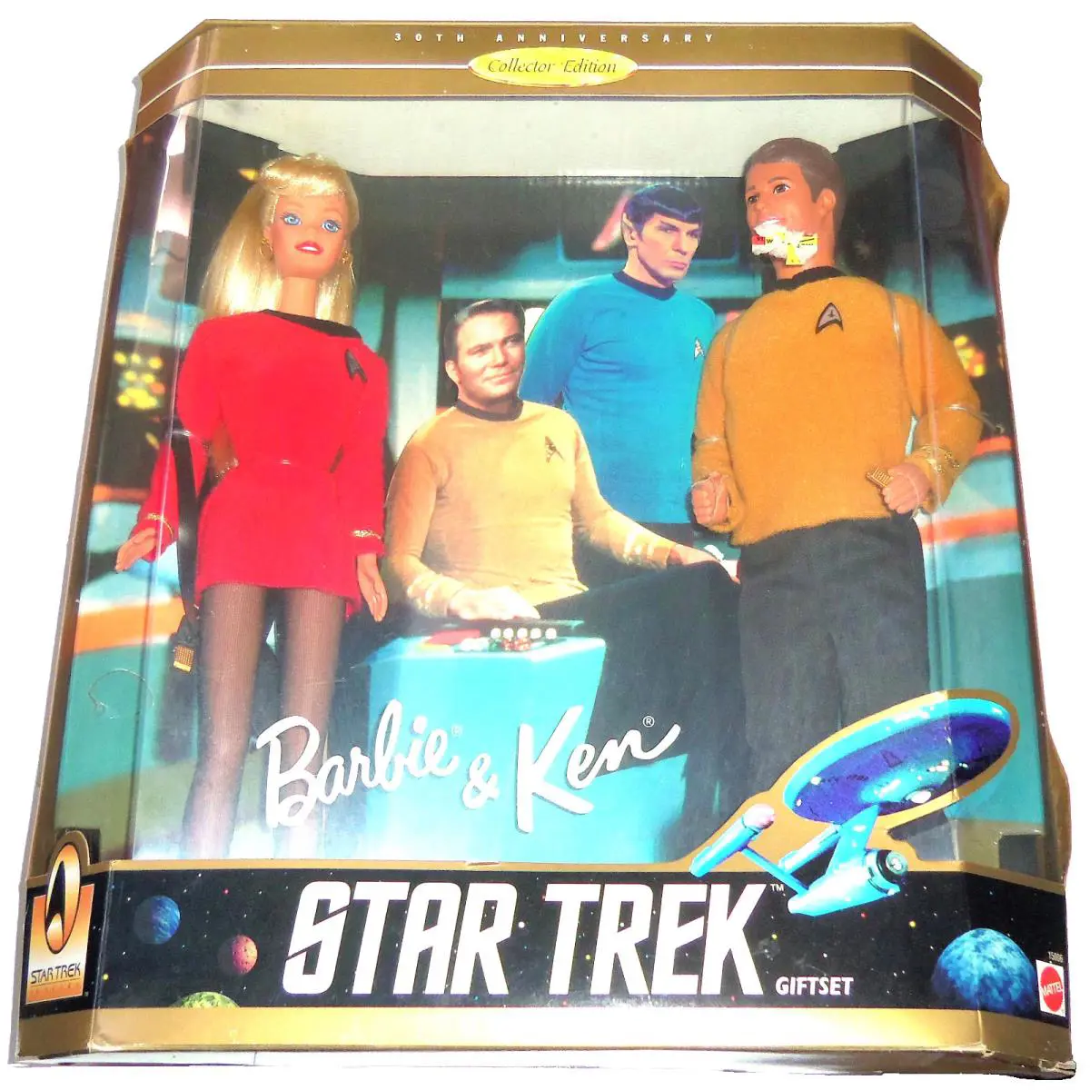 Star Trek Barbie and Ken Giftset 1996 15006 Vintage