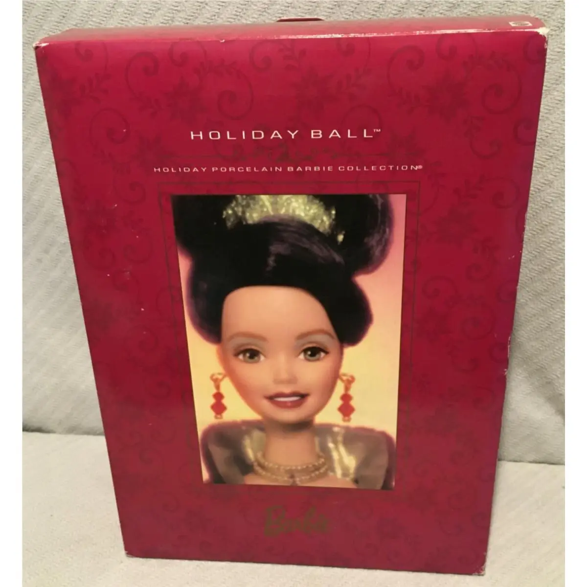 Barbie Holiday Ball Porcelain Collection Numbered 1997 Mattel 18326