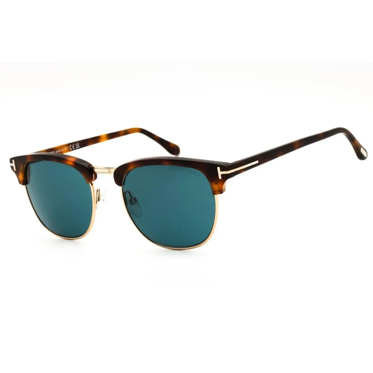 FT0248 53V Blonde Havana/blue 53-20-145 Sunglasses by Tom Ford