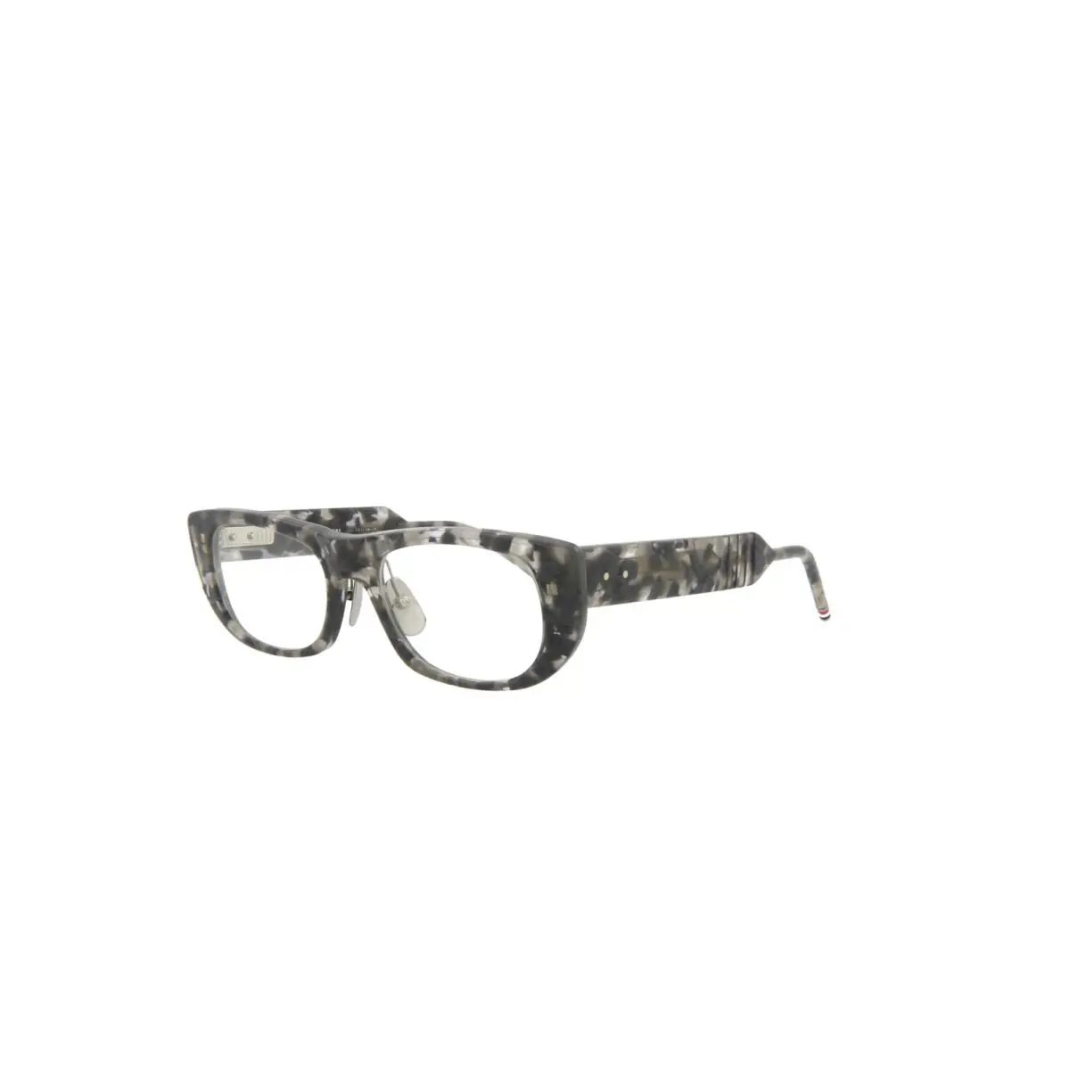 Thom Browne Unisex Novelty 53mm Grey Tortoise Opticals TBX417-5304