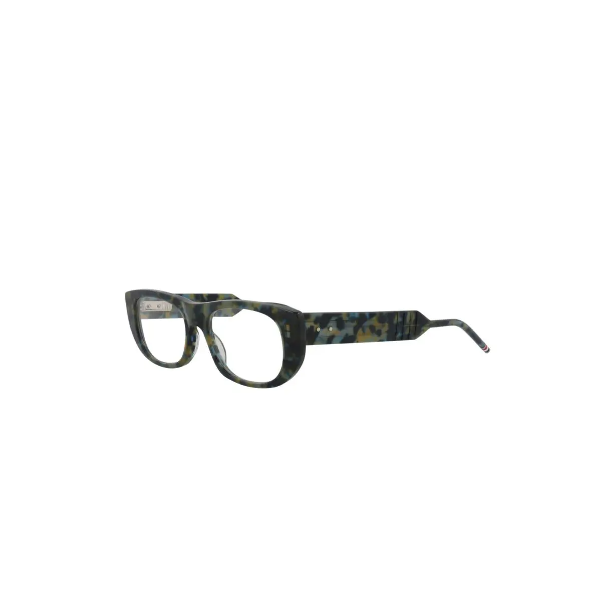Thom Browne Unisex Novelty 53mm Navy Tortoise Opticals TBX417-5303