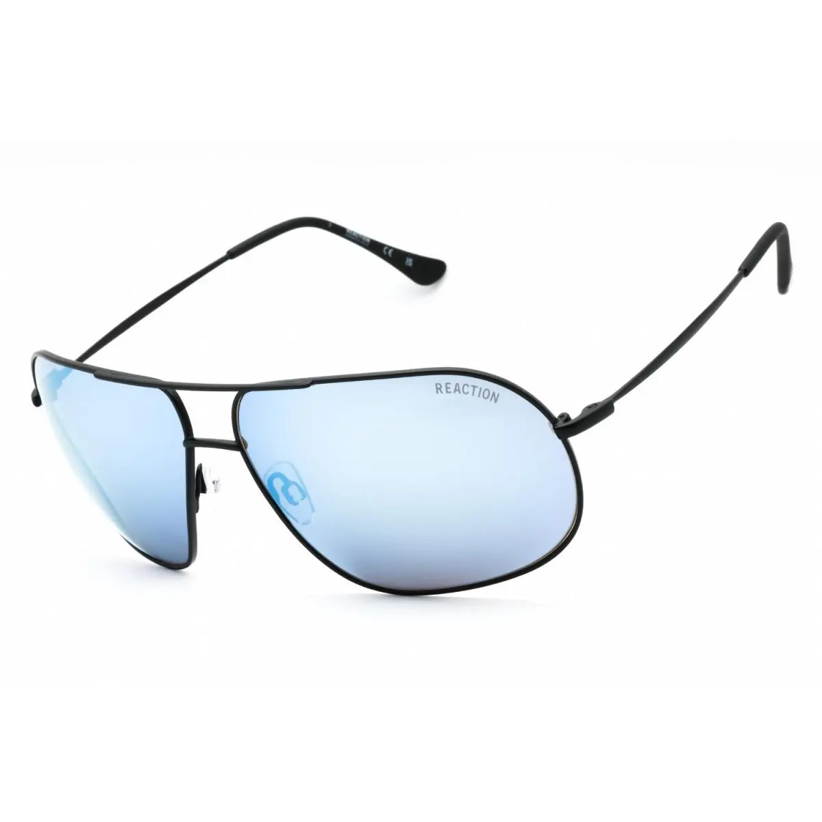 Kenneth Cole Reaction KC2984 02X Aviator Matte Black/blue ­sunglasses Frame