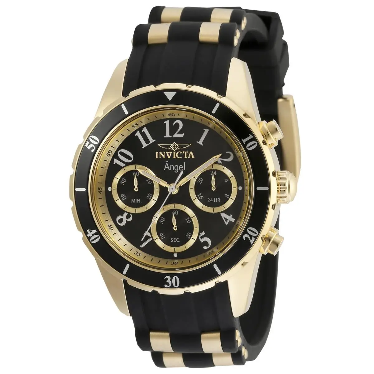 Women`s 24901 Angel Analog Display Quartz White Watch by Invicta